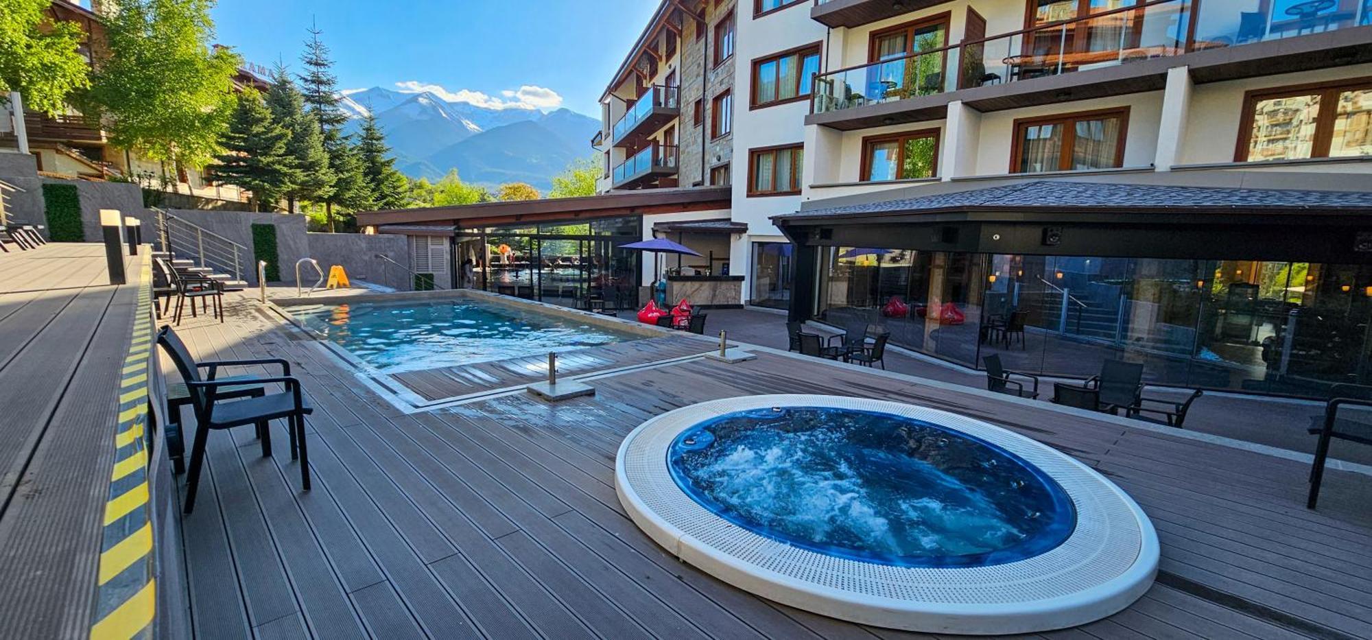 Apartmanica Double Room Apartment 101-12, Big Terrace, St Ivan Rilski 4 Star Spa Resort, Bansko Zewnętrze zdjęcie