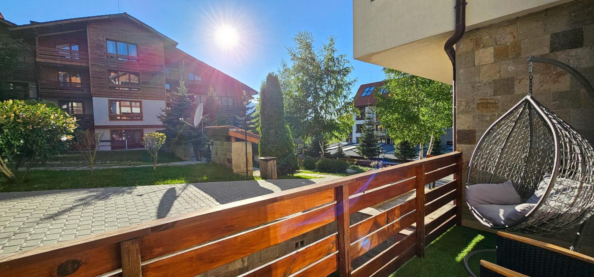 Apartmanica Double Room Apartment 101-12, Big Terrace, St Ivan Rilski 4 Star Spa Resort, Bansko Zewnętrze zdjęcie